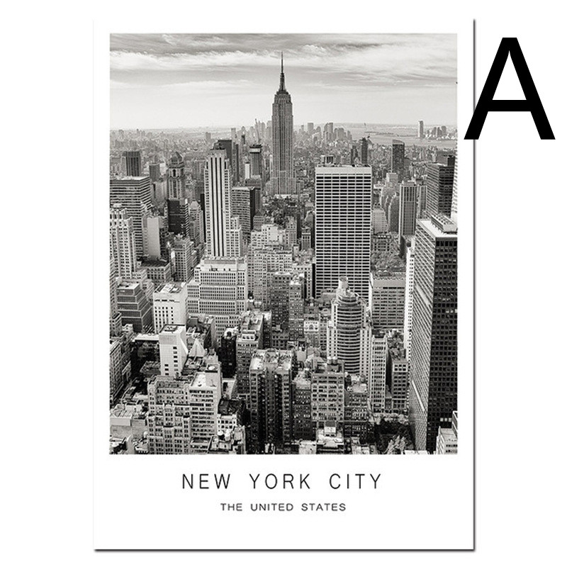 Home Decoration Poster - World Cities