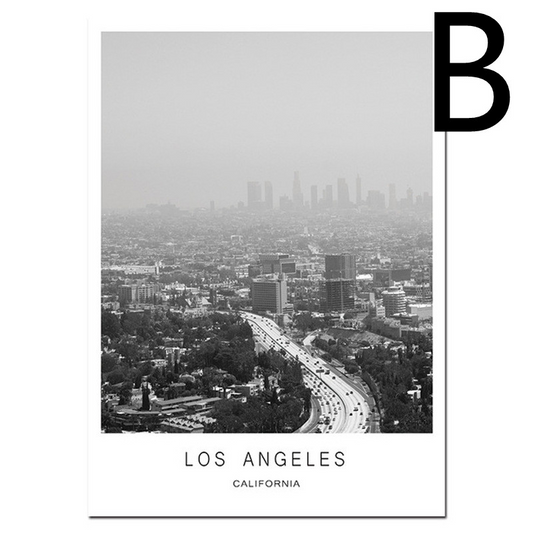 Home Decoration Poster - World Cities