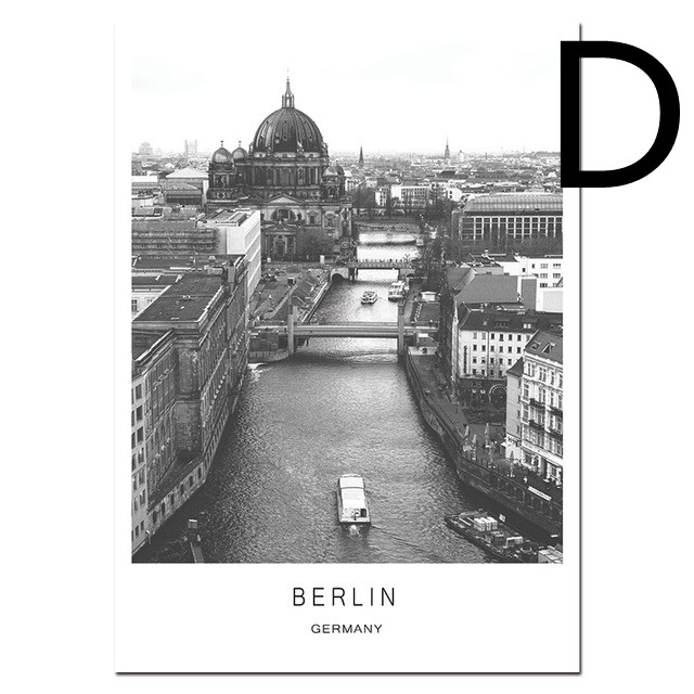 Home Decoration Poster - World Cities