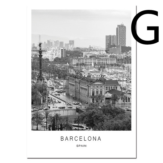Home Decoration Poster - World Cities