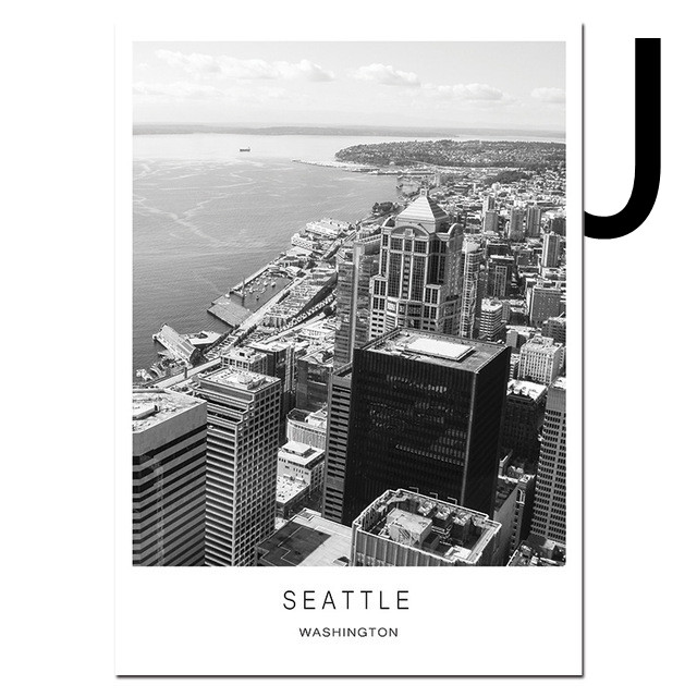 Home Decoration Poster - World Cities