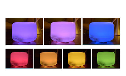 Aroma Diffuser & Humidifier (Colour-changing / Warm Light) – Remote Optional