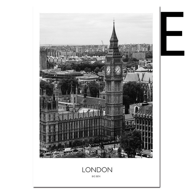 Home Decoration Poster - World Cities