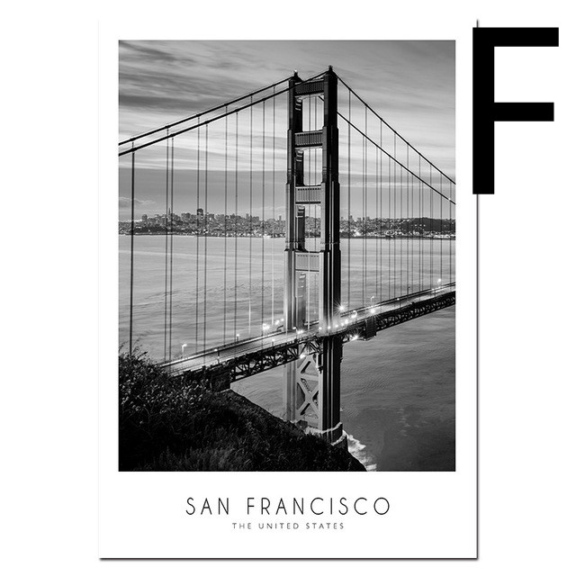 Home Decoration Poster - World Cities