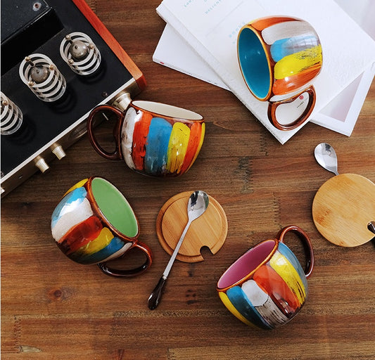 Artistic Coffee Cup Gift Set