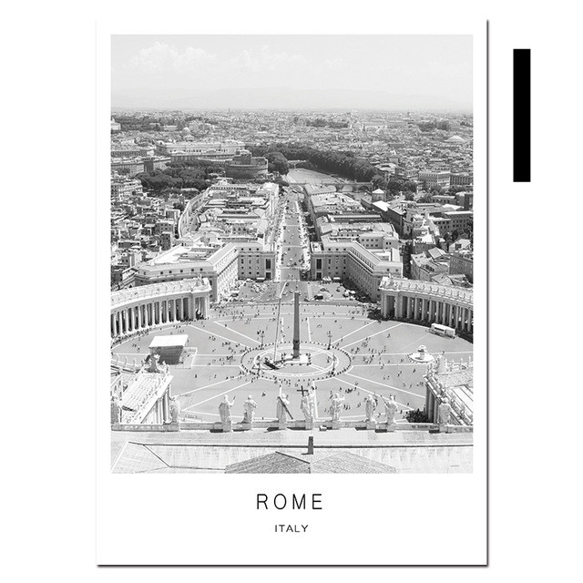 Home Decoration Poster - World Cities