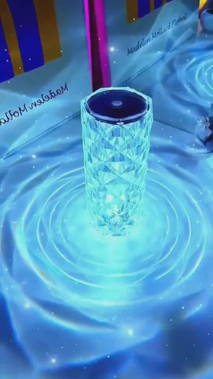 Nordic Crystal Dimming Lamp video